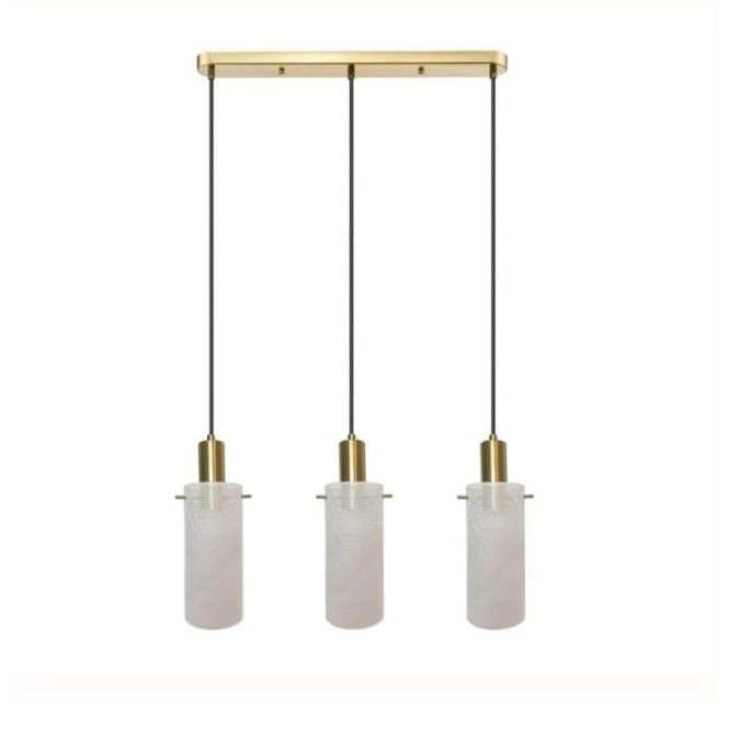 Lampa wisząca Tirana 3xE27 linia biała LP‑945/3L WH Light Prestige