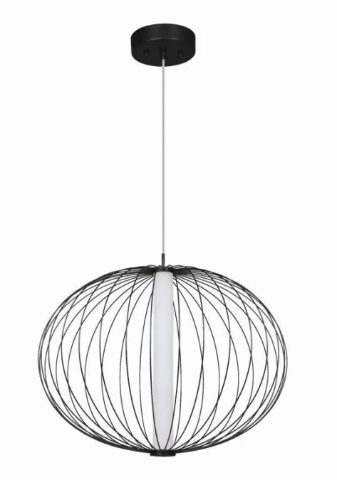 Lampa wisząca Treviso mała czarna LP‑798/1P Light Prestige