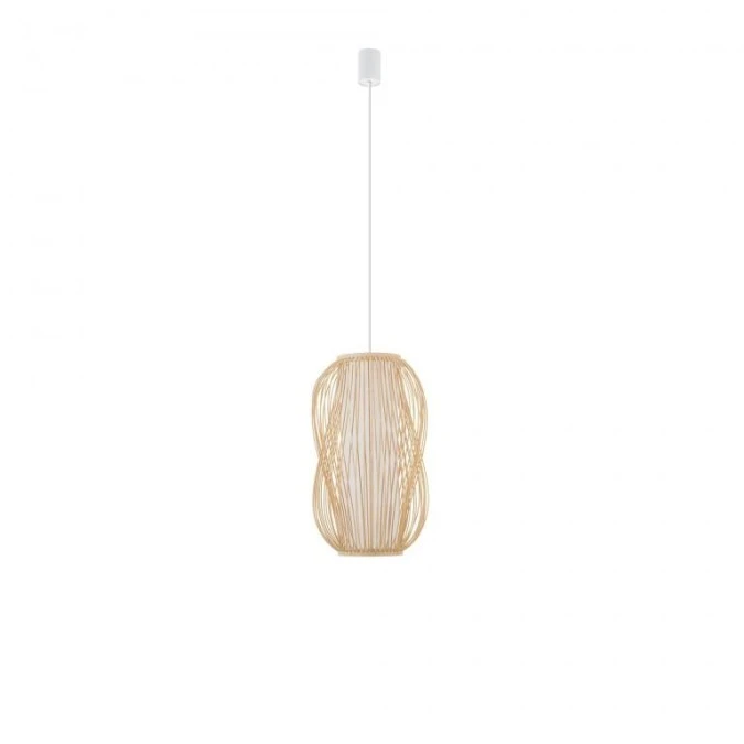 Lampa wisząca sufitowa PUKET M bambusowy klosz 11161 Nowodvorski
