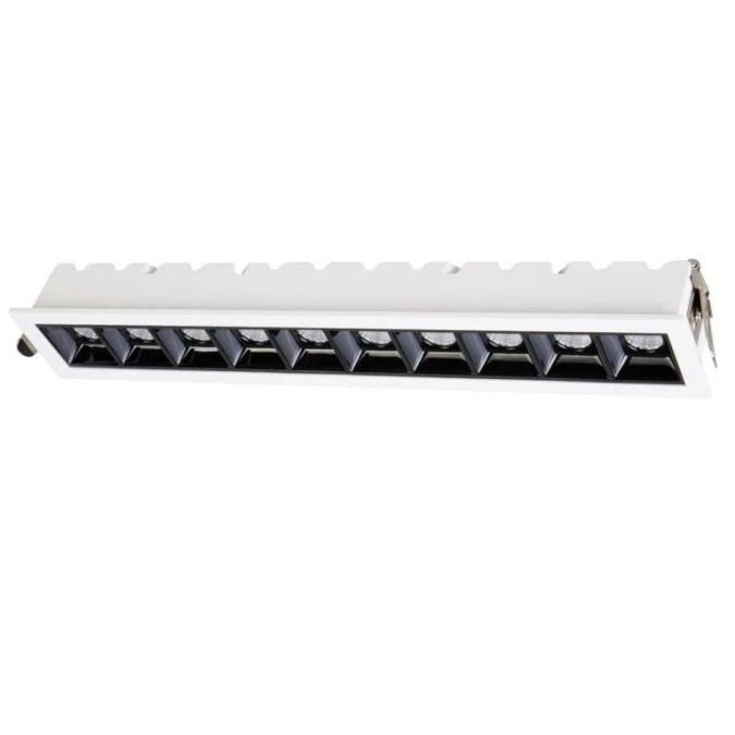 Lampa wpuszczana Solar oprawa podtynkowa biała LED IP20 LP‑0406/10RS WH Light Prestige