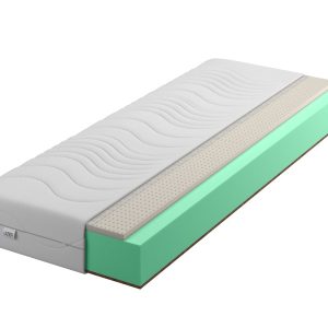 Materac piankowy 100×200 cm HR44 + Lateks Kokos 16cm H2/H3 Miękki Twardy 954876 Materac piankowy 100×200 cm HR44 + Lateks Kokos 16cm H2/H3 Miękki Twardy 954876
