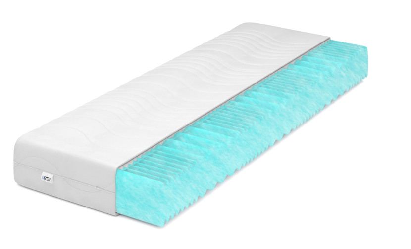 Materac piankowy 70x200 16cm Wave Aqua | Dwustronny H2 661651