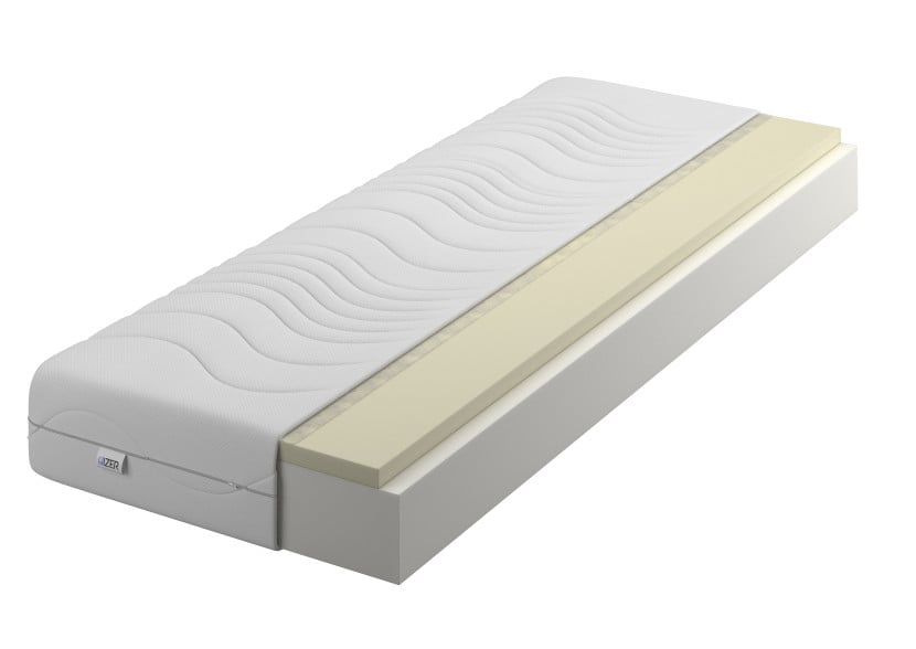 Materac piankowy 90x190 16cm Comfort + Visco | Dwustronny H1/H2 661529