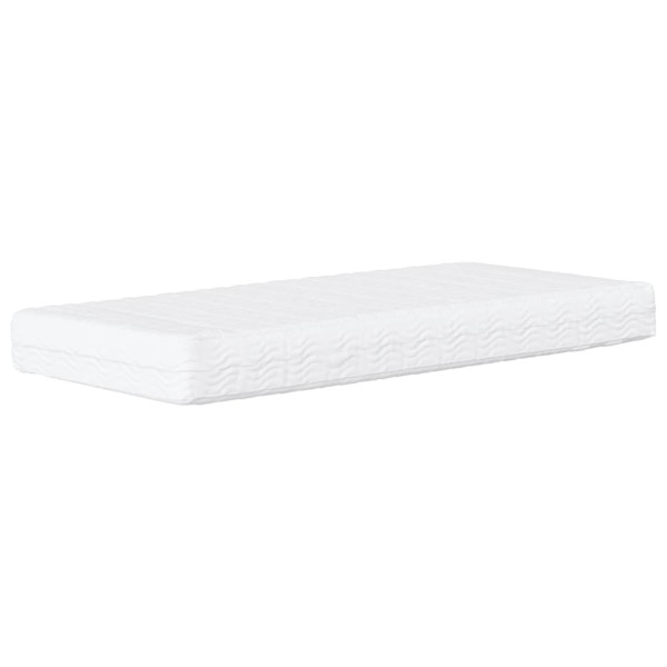 Materac piankowy, biały, 100x210 cm, twardość H2/H3 434080