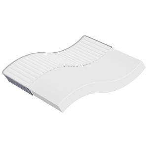 Materac piankowy Biały 180 x 200 cm Pianka vidaXL 414567 Materac piankowy Biały 180 x 200 cm Pianka vidaXL 414567