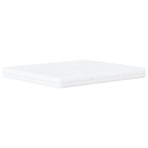 Materac piankowy, biały, 200×210 cm, twardość H2/H3 434049 Materac piankowy, biały, 200×210 cm, twardość H2/H3 434049