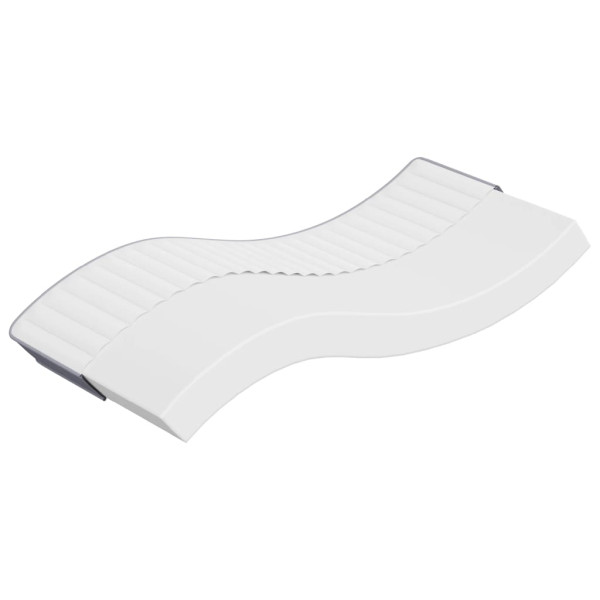 Materac piankowy Biały 70 x 200 cm Pianka vidaXL 414552