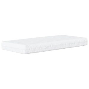 Materac piankowy, biały, 90×210 cm, twardość H2/H3 434064 Materac piankowy, biały, 90×210 cm, twardość H2/H3 434064