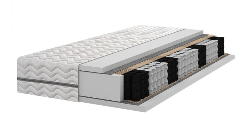 Materac pocket 7 stref H3 - 19/20 - 200x200 cm 347899