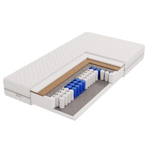 Materac sprężonowy kieszeniowy 7 stref – twardość H3|H4 – LOTULA 180×200 cm 783358 Materac sprężonowy kieszeniowy 7 stref – twardość H3|H4 – LOTULA 180×200 cm 783358