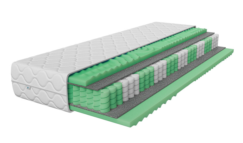 Materac sprężynowy 90x200 Super Hyperelastic PREMIUM 26 cm | 7 stref 636624