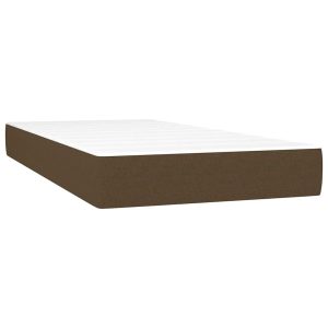 Materac Sprężynowy Do Sypialni Pokoju dla dzieci ciemnobrązowy 80×160 cm 855733 Materac Sprężynowy Do Sypialni Pokoju dla dzieci ciemnobrązowy 80×160 cm 855733