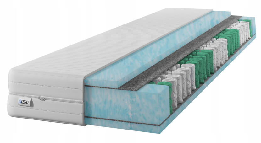 Materac sprężynowy GOLD Aqua 90x200 20cm|7-stref | H2 | 641458