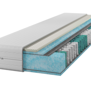 Materac sprężynowy GOLD Aqua + Lateks 120×190 22cm|7-stref | H1/H2| 641517 Materac sprężynowy GOLD Aqua + Lateks 120×190 22cm|7-stref | H1/H2| 641517