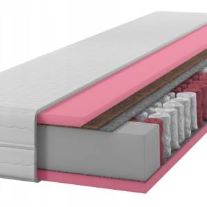 Materac sprężynowy GOLD HR + Kokos 90×190 21cm 7-stref H2/H3 641243 Materac sprężynowy GOLD HR + Kokos 90×190 21cm 7-stref H2/H3 641243