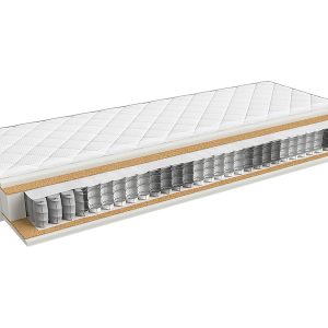 Materac sprężynowy kieszeniowy Alya 120×200 H4 33104 Materac sprężynowy kieszeniowy Alya 120×200 H4 33104