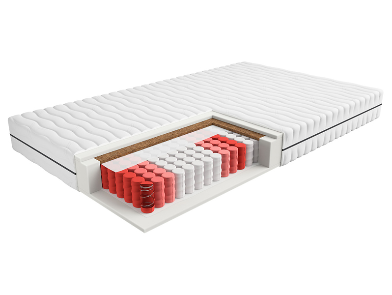 Materac sprężynowy kieszeniowy Ekko 140x200 H3 12460