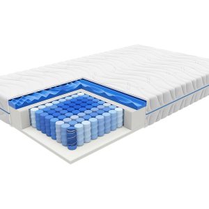 Materac sprężynowy kieszeniowy Profilo 120×200 H2 994342