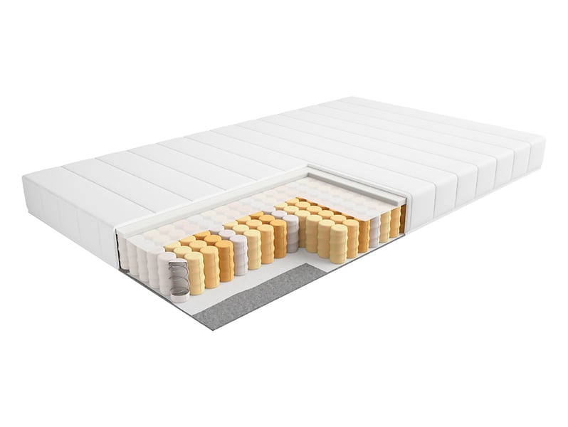 Materac sprężynowy kieszeniowy Simplo 120x200 H2 57177