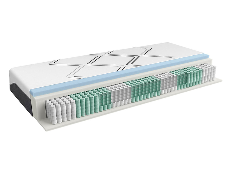 Materac sprężynowy multipocket Calmus 90x200 H3 155294
