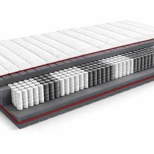 Materac sprężynowy multipocket Luxurius Solar 140×200 H3 6538 Materac sprężynowy multipocket Luxurius Solar 140×200 H3 6538