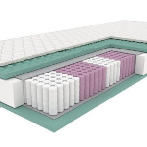 Materac Sprężynowy OPAL 120×200 SILVER 300 H3 384647 Materac Sprężynowy OPAL 120×200 SILVER 300 H3 384647