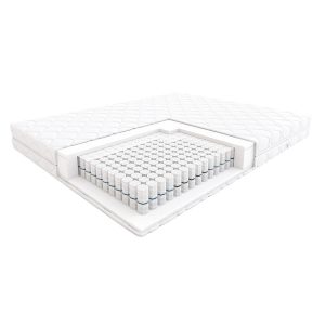 Materac sprężynowy Step Family Hilding 120×200 cm, Silver 790226 Materac sprężynowy Step Family Hilding 120×200 cm, Silver 790226