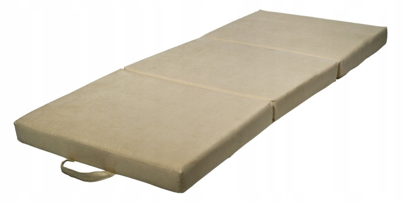 Materac turystyczny VELINDA 80x200x10 cm składany rozkładany dostawka 1078390