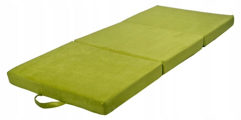 Materac turystyczny VELINDA 80x200x10 cm składany rozkładany dostawka 1078394