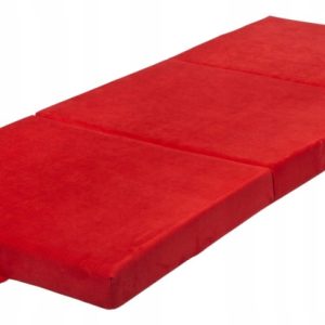 Materac turystyczny VELINDA 80x200x10 cm składany rozkładany dostawka 1078395