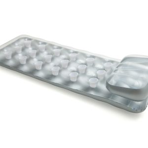 Materac z poduszką srebrny 188×71 cm INTEX 58894 566733 Materac z poduszką srebrny 188×71 cm INTEX 58894 566733