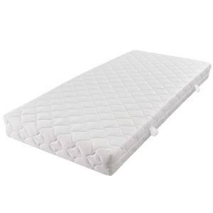 Materac z pokryciem z możliwością prania 200 x 140 x 17 cm H3 855680