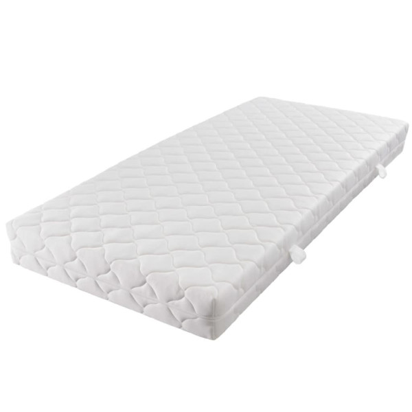 Materac z pokryciem z możliwością prania 200 x 160 x 17 cm H3 855654