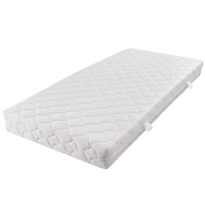 Materac z pokryciem z możliwością prania 200 x 180 x 17 cm H3 855677