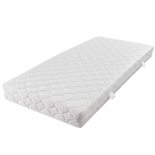 Materac z pokryciem z możliwością prania 200 x 80 x 17 cm H3 855653