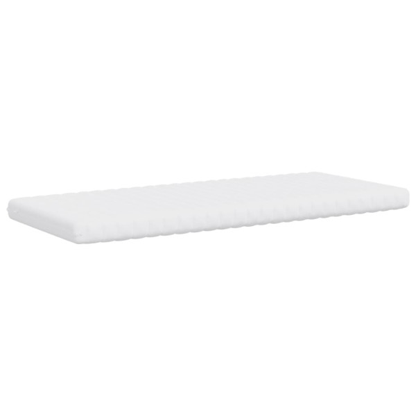 Materace piankowe, 2 szt., białe, 90x200 cm, 7-strefowe, 20 434047