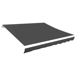 Materiał Do Markizy Tarasowej Balkonowej antracytowa 450 x 300 cm 947677