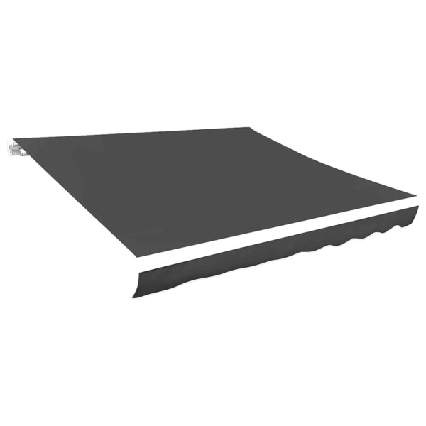 Materiał Do Markizy Tarasowej Balkonowej antracytowa 450 x 300 cm 947677