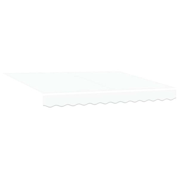 Materiał Do Markizy Tarasowej Balkonowej Biały 330 x 245 cm 947347