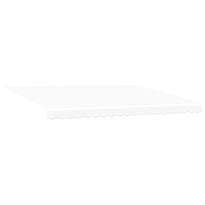 Materiał Do Markizy Tarasowej Balkonowej Biały 430 x 295 cm 947264 Materiał Do Markizy Tarasowej Balkonowej Biały 430 x 295 cm 947264