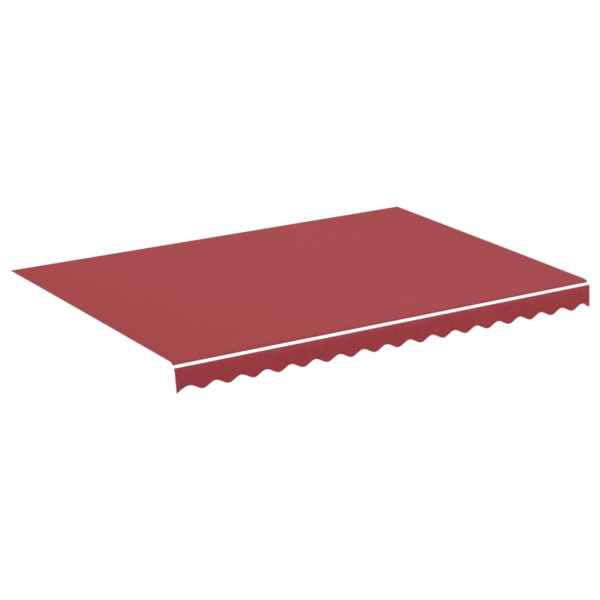 Materiał Do Markizy Tarasowej Balkonowej burgundowa 3,5x2,5 m 947728