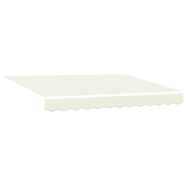 Materiał Do Markizy Tarasowej Balkonowej Kremowy 330 x 195 cm 947770