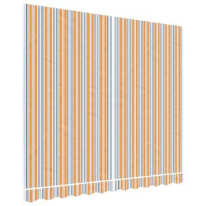 Materiał Do Markizy Tarasowej Balkonowej wielokolorowe paski 3×2,5 m 947423 Materiał Do Markizy Tarasowej Balkonowej wielokolorowe paski 3×2,5 m 947423