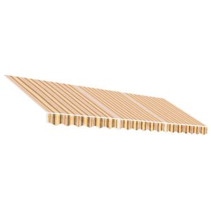 Materiał Do Markizy Tarasowej Balkonowej wielokolorowe paski 4,5×3 m 947265 Materiał Do Markizy Tarasowej Balkonowej wielokolorowe paski 4,5×3 m 947265