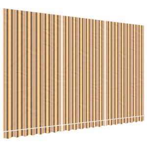 Materiał Do Markizy Tarasowej Balkonowej wielokolorowe paski 5×3 m 947842 Materiał Do Markizy Tarasowej Balkonowej wielokolorowe paski 5×3 m 947842
