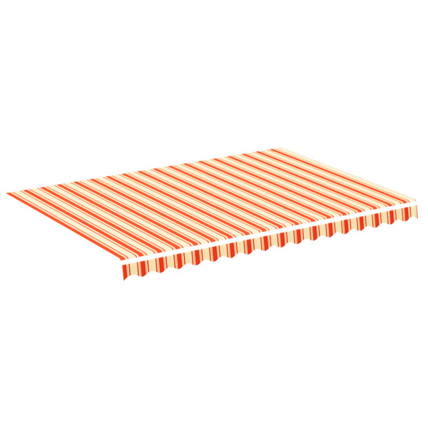 Materiał Do Markizy Tarasowej Balkonowej żółto-pomarańczowa 3,5x2,5 m 947674