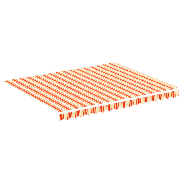Materiał Do Markizy Tarasowej Balkonowej żółto-pomarańczowa 3x2,5 m 947855