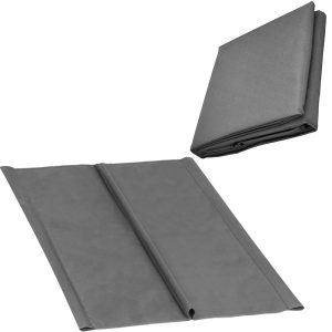 Materiał na siedzisko do huśtawki ogrodowej wodoodporny 130×100 cm szary 654031 Materiał na siedzisko do huśtawki ogrodowej wodoodporny 130×100 cm szary 654031