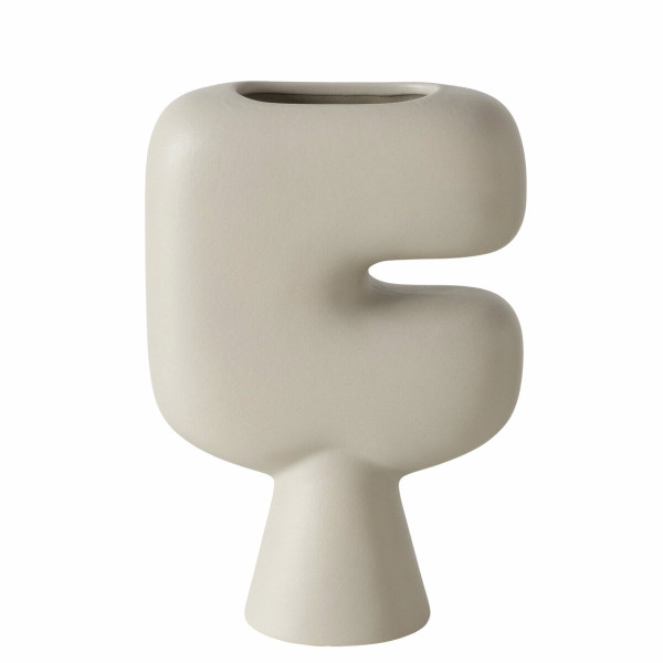 Matowy wazon gliniany PASU, 23 cm 656855