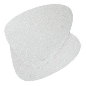 Maty stołowe FEMELO srebrne, zestaw 2 szt. 38 cm HOMLA 915184 Maty stołowe FEMELO srebrne, zestaw 2 szt. 38 cm HOMLA 915184